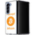 I Accept Bitcoin Galaxy Z Fold5 5G Clear Case