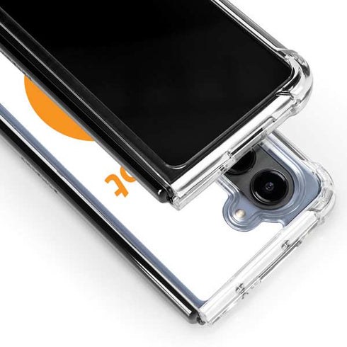 I Accept Bitcoin Galaxy Z Fold5 5G Clear Case