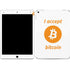 I Accept Bitcoin iPad Skins