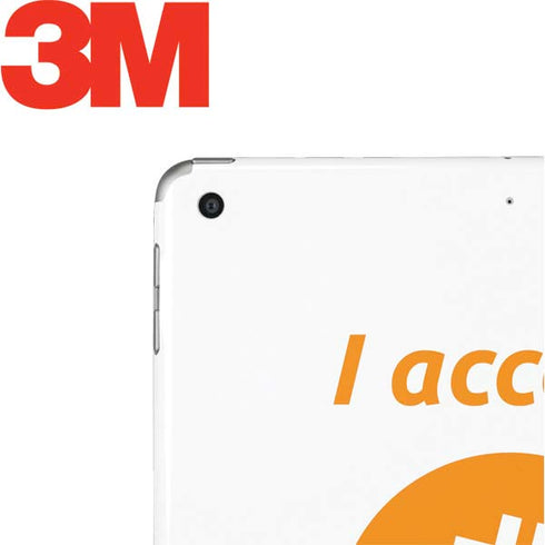 I Accept Bitcoin Apple iPad Skin
