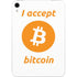 I Accept Bitcoin Apple iPad Mini Skin