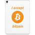 I Accept Bitcoin Apple iPad Pro Skin