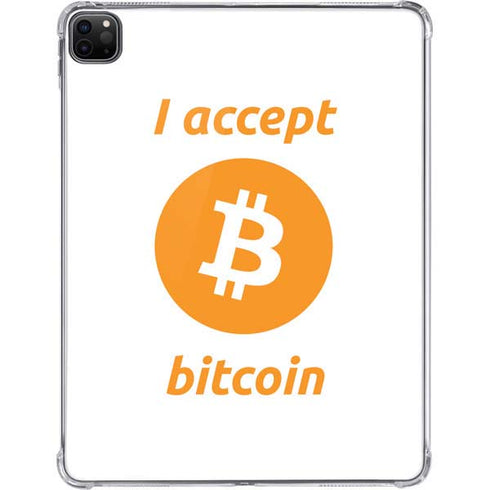 I Accept Bitcoin iPad Pro 11in (2024) Clear Case