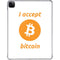I Accept Bitcoin iPad Pro 11in (2024) Clear Case