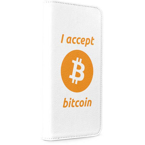 I Accept Bitcoin iPhone 15 Pro Max Folio Case