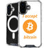 I Accept Bitcoin iPhone 16 MagSafe Case