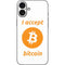 I Accept Bitcoin iPhone 16 Plus Skin