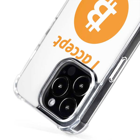 I Accept Bitcoin iPhone 16 Pro MagSafe Case