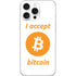 I Accept Bitcoin iPhone 16 Pro Max Skin