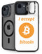 I Accept Bitcoin iPhone 16e Kickstand Case
