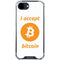 I Accept Bitcoin iPhone 16e Clear Case