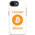 I Accept Bitcoin iPhone 16e Impact Case