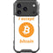 I Accept Bitcoin iPhone 18 Pro Clear Case