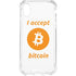 I Accept Bitcoin iPhone XS Clear Case