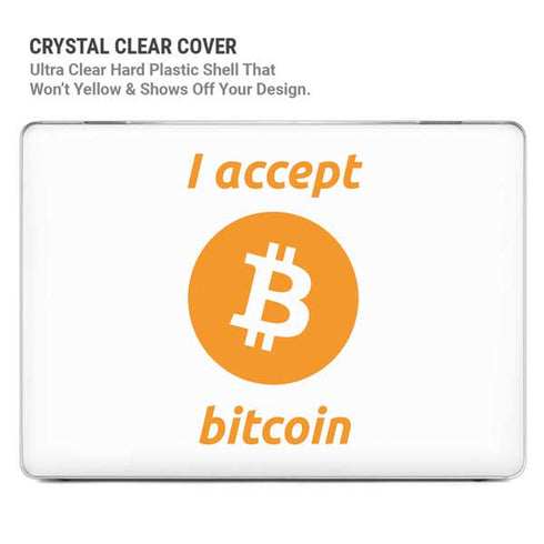 I Accept Bitcoin MacBook Pro 14in (2021-24) Case plus Skin