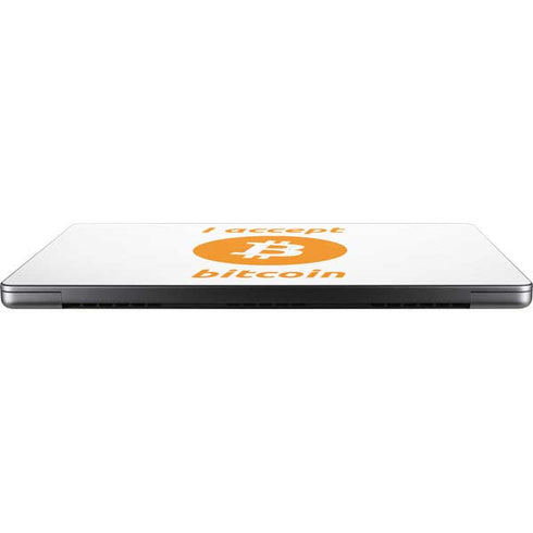 I Accept Bitcoin Apple MacBook Pro 14-inch Skin