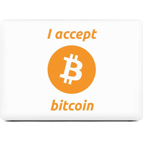 I Accept Bitcoin Apple MacBook Pro 16-inch Skin