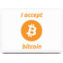 I Accept Bitcoin Apple MacBook Pro 16-inch Skin