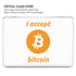 I Accept Bitcoin MacBook Cases