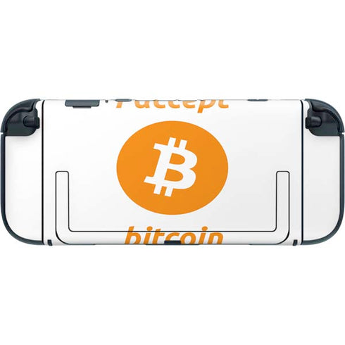 I Accept Bitcoin Nintendo Switch 2 (2025) with Joy-Con Skin