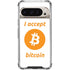 I Accept Bitcoin Pixel 9/9 Pro Clear Case