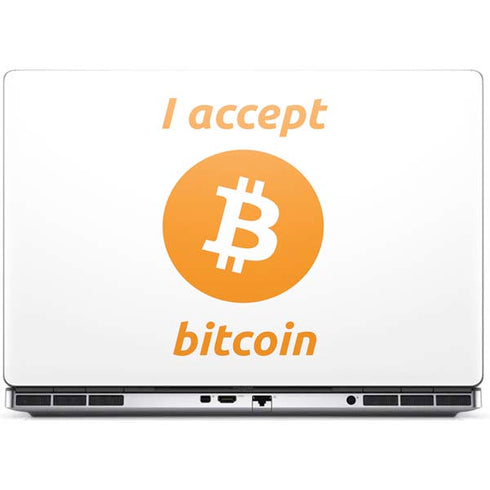 I Accept Bitcoin Dell Precision Skin