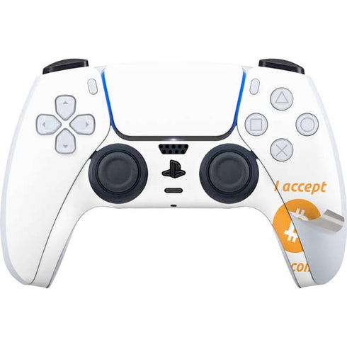 I Accept Bitcoin PS5 Pro Bundle Skin
