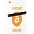 I Accept Bitcoin PS5 Pro Console Skin
