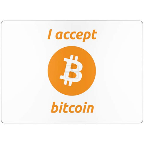 I Accept Bitcoin Surface Laptop 7 13.8in Skin