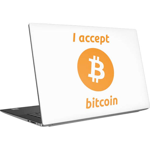 I Accept Bitcoin Dell XPS Skin