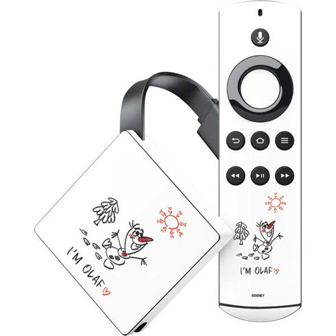Disney Frozen I Am Olaf Art Amazon Fire TV Skin