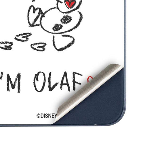 Disney Frozen I Am Olaf Art Galaxy A35 5G Skin