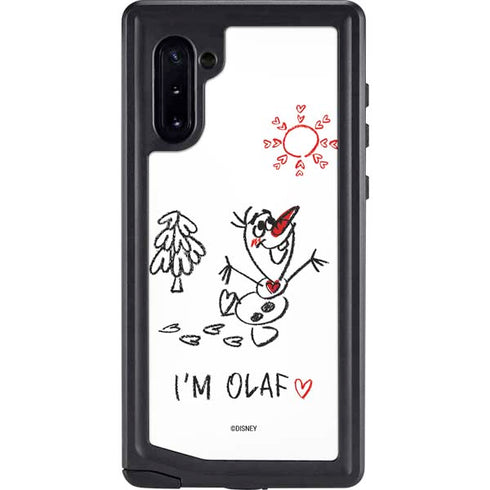 Disney Frozen I Am Olaf Art Galaxy Cases