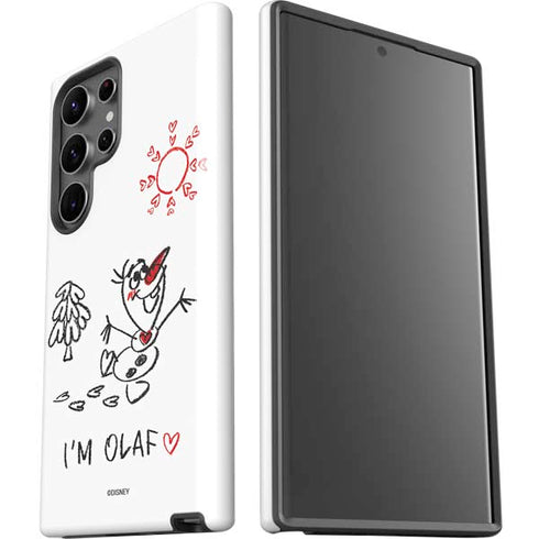 Disney Frozen I Am Olaf Art Galaxy S23 Ultra Pro Case
