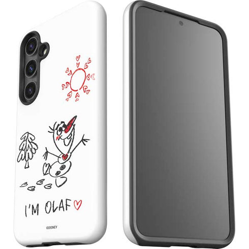 Disney Frozen I Am Olaf Art Galaxy S25 Impact Case