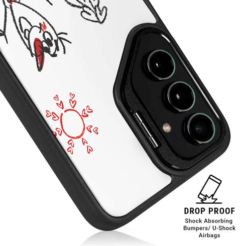 Disney Frozen I Am Olaf Art Galaxy S25 Kickstand Case
