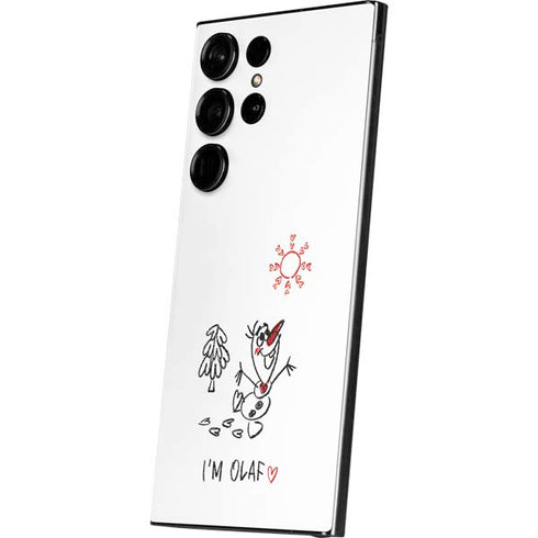 Disney Frozen I Am Olaf Art Galaxy S24 Ultra Skin