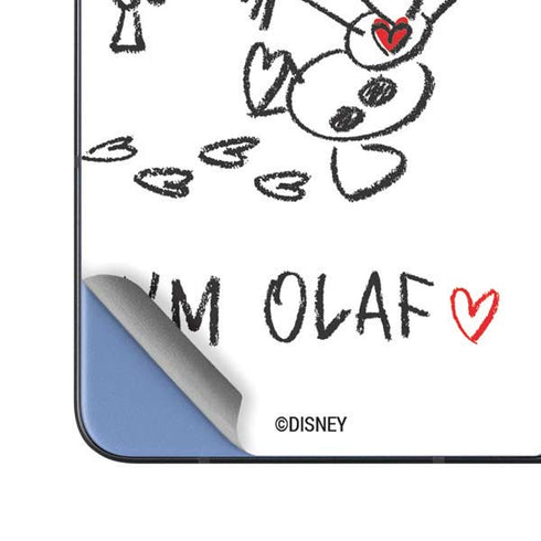 Disney Frozen I Am Olaf Art Galaxy Z Fold5 5G Skin