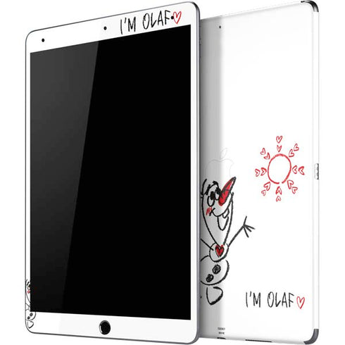 Disney Frozen I Am Olaf Art iPad Skins