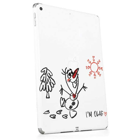 Disney Frozen I Am Olaf Art Apple iPad Skin