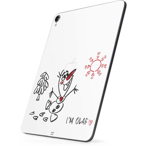 Disney Frozen I Am Olaf Art Apple iPad Pro Skin