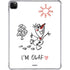 Disney Frozen I Am Olaf Art iPad Pro 11in (2024) Clear Case