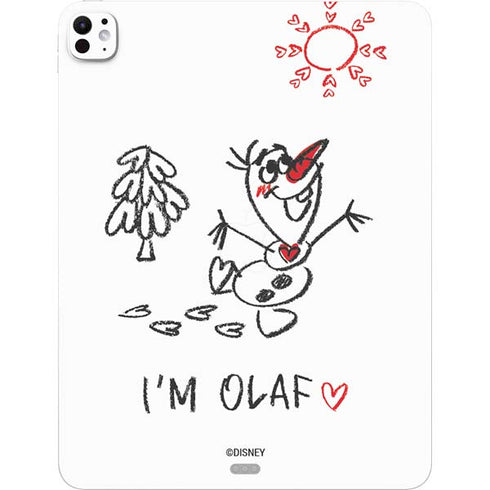 Disney Frozen I Am Olaf Art iPad Pro 13in M4 (2024) Skin