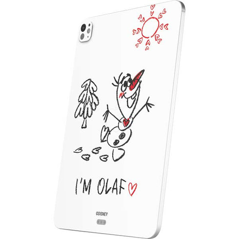 Disney Frozen I Am Olaf Art iPad Pro 13in M4 (2024) Skin