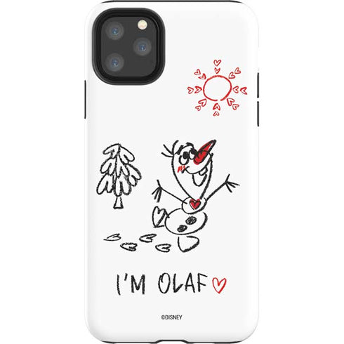 Disney Frozen I Am Olaf Art iPhone Cases