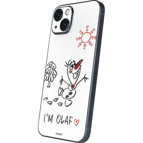 Disney Frozen I Am Olaf Art iPhone Skins