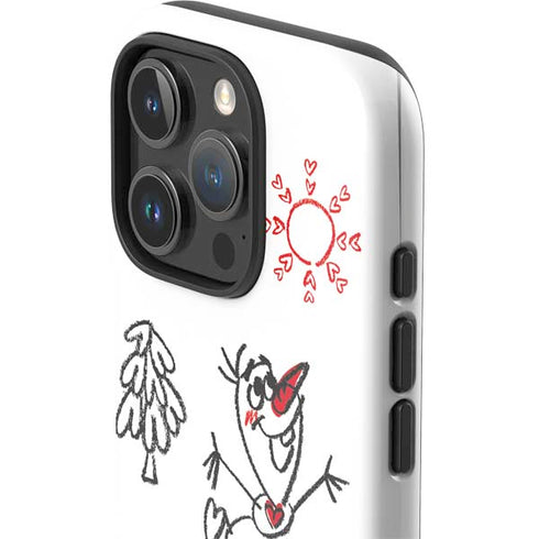 Disney Frozen I Am Olaf Art iPhone 16 Pro Impact Case