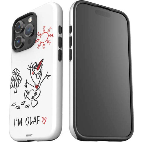 Disney Frozen I Am Olaf Art iPhone 16 Pro Impact Case