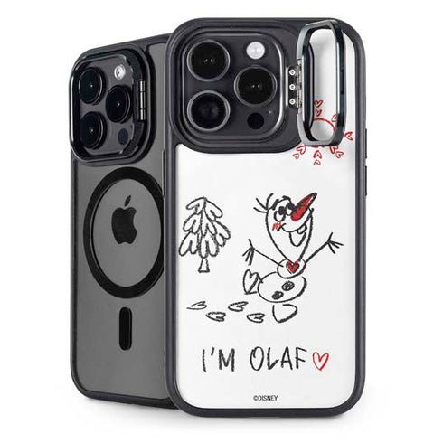 Disney Frozen I Am Olaf Art iPhone 16 Pro Max Kickstand Case