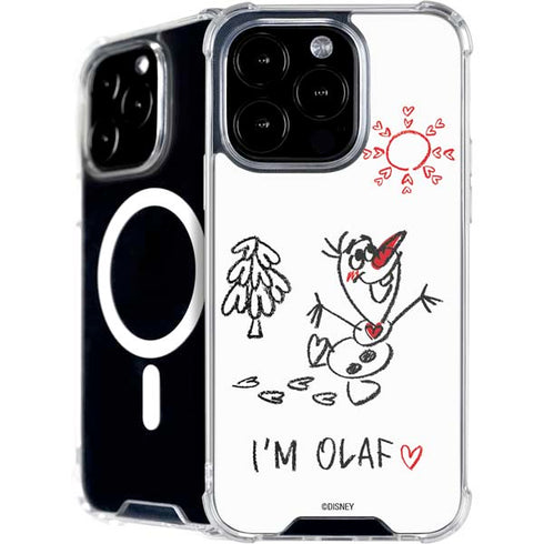 Disney Frozen I Am Olaf Art iPhone 16 Pro Max MagSafe Case